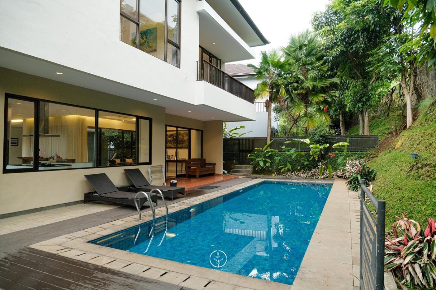 Oyama City View Villa 4 Bedrooms With A Private Swimming Pool Bandung Luaran gambar