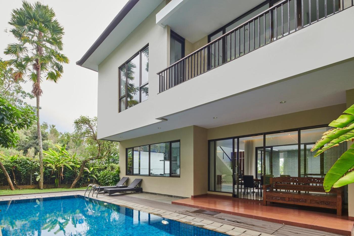 Oyama City View Villa 4 Bedrooms With A Private Swimming Pool Bandung Luaran gambar